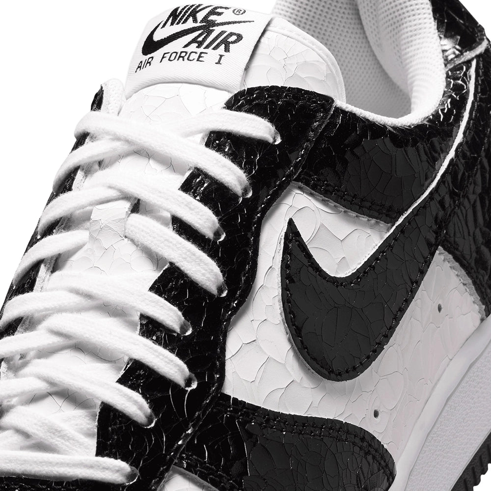 Air Force 1 '01 'Cracked Leather Pack Black White'