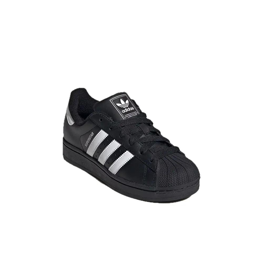 Superstar II GS 'Core Black Cloud White'