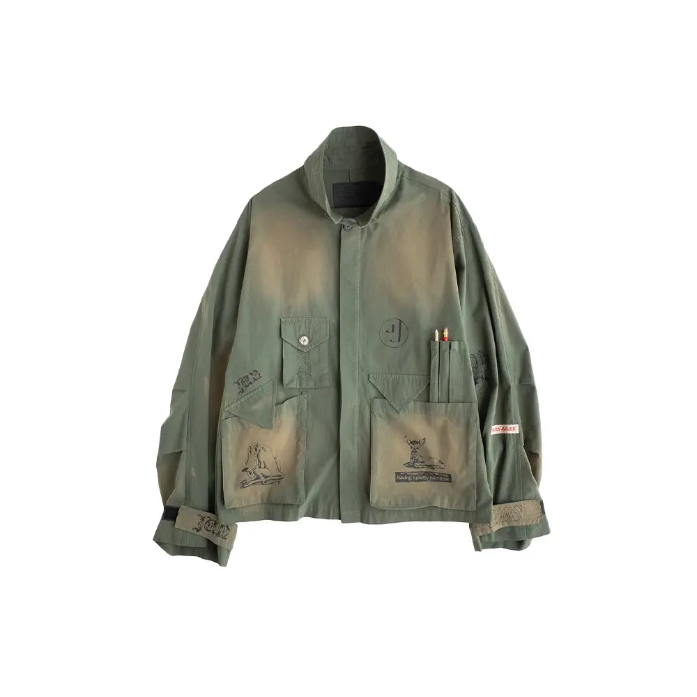 U Sketches Field Jacket 'Green'