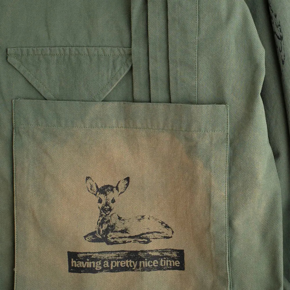 U Sketches Field Jacket 'Green'