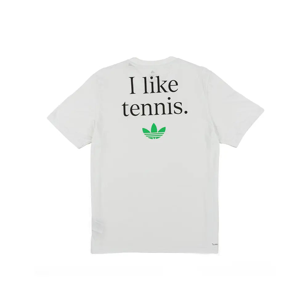 ☆Adidas☆Originals Tennis Graphic Tee White adidas Originals Tennis Graphic Tee 'White' – TĀKOUT NY