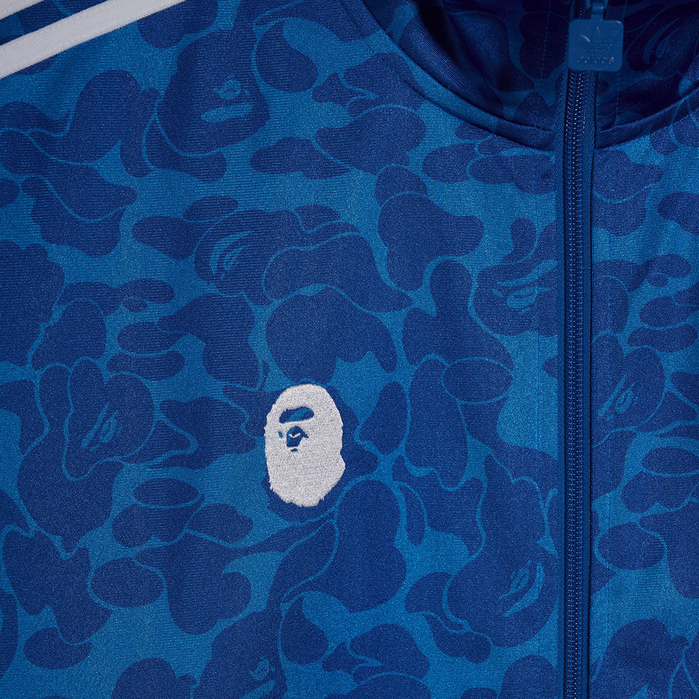 BAPE® x adidas FB Track Top AOP 'Blue'