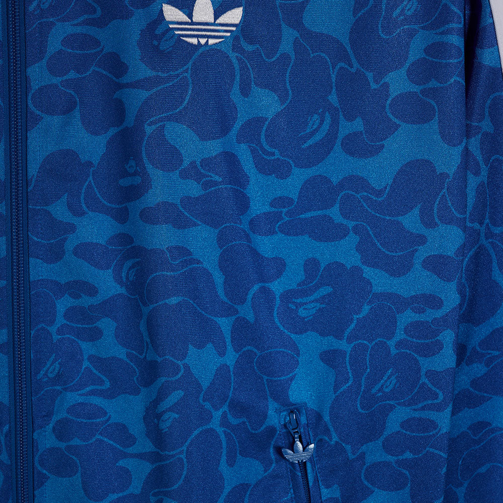 BAPE® x adidas FB Track Top AOP 'Blue'