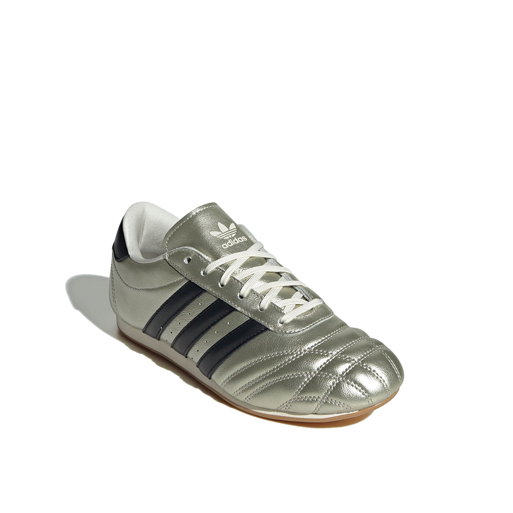 W Taekwondo Lace 'Silver Metallic Core Black'