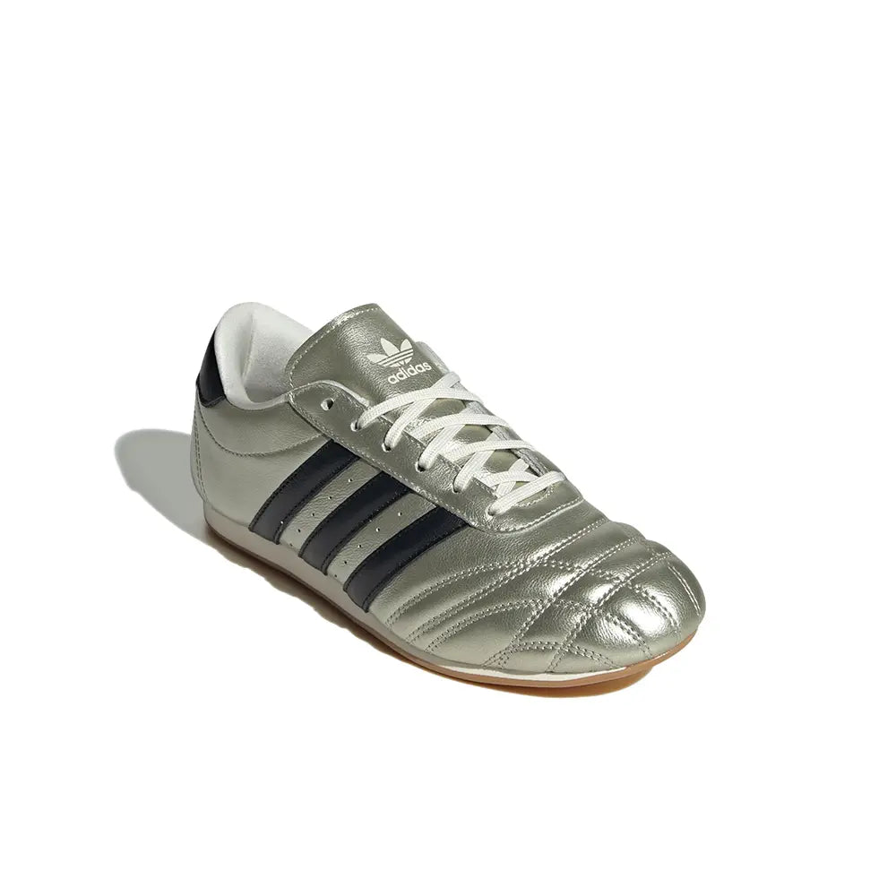 W Taekwondo Lace 'Silver Metallic Core Black'