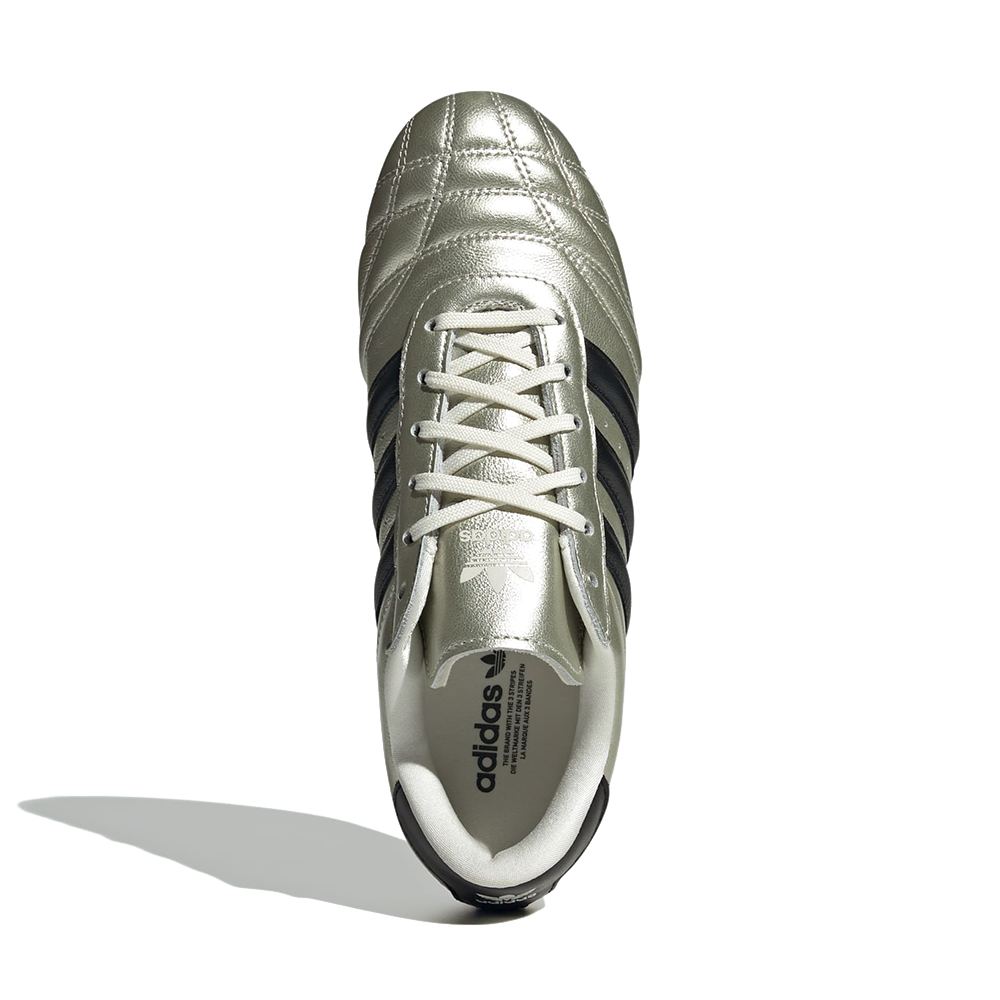 W Taekwondo Lace 'Silver Metallic Core Black'