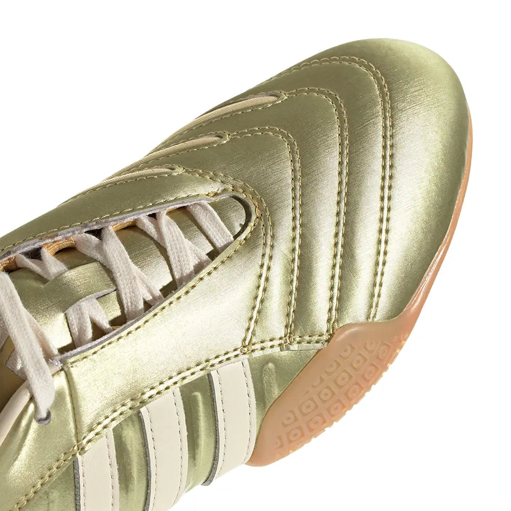 W Taekwondo Mei Elite 'Gold Metallic Cream White'