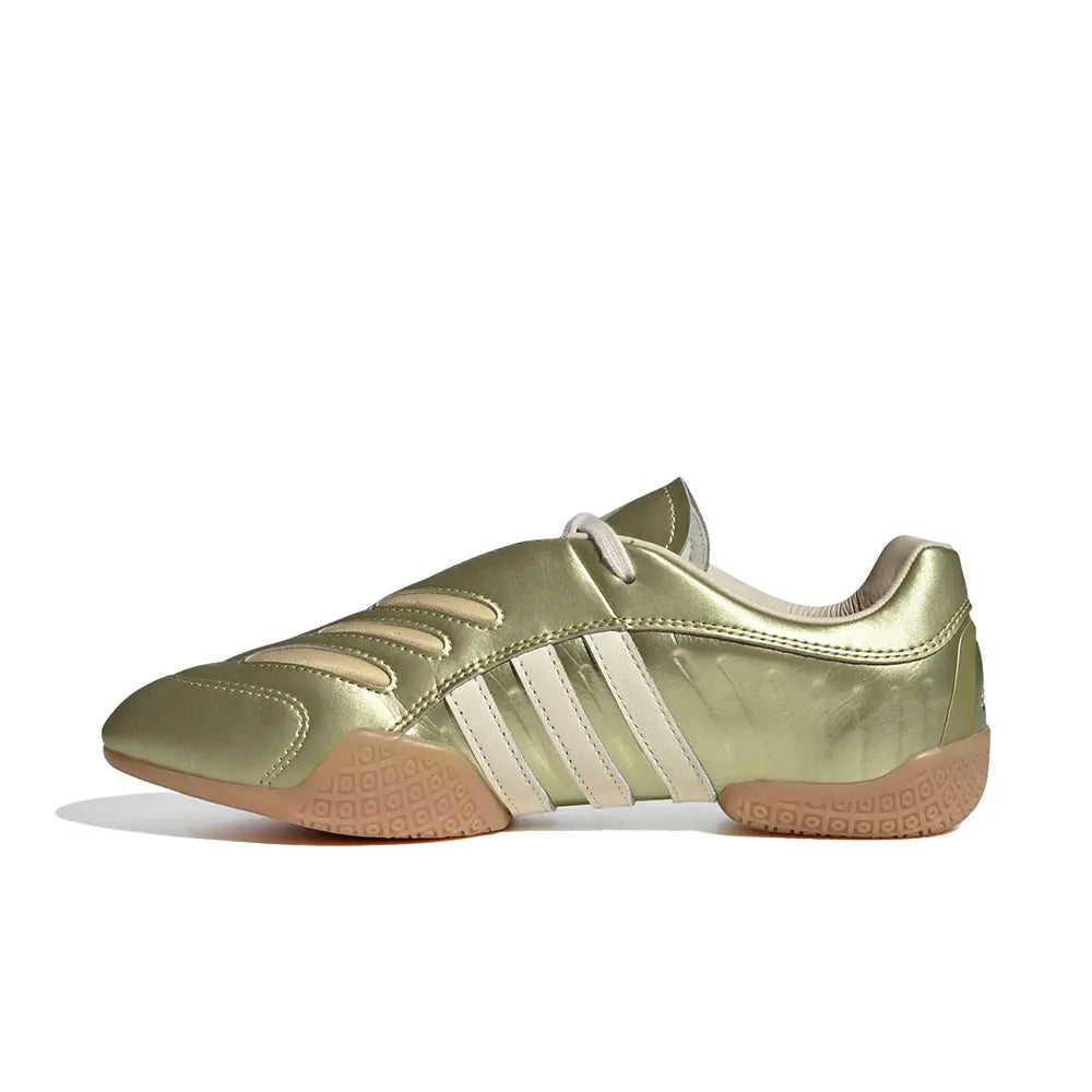 W Taekwondo Mei Elite 'Gold Metallic Cream White'