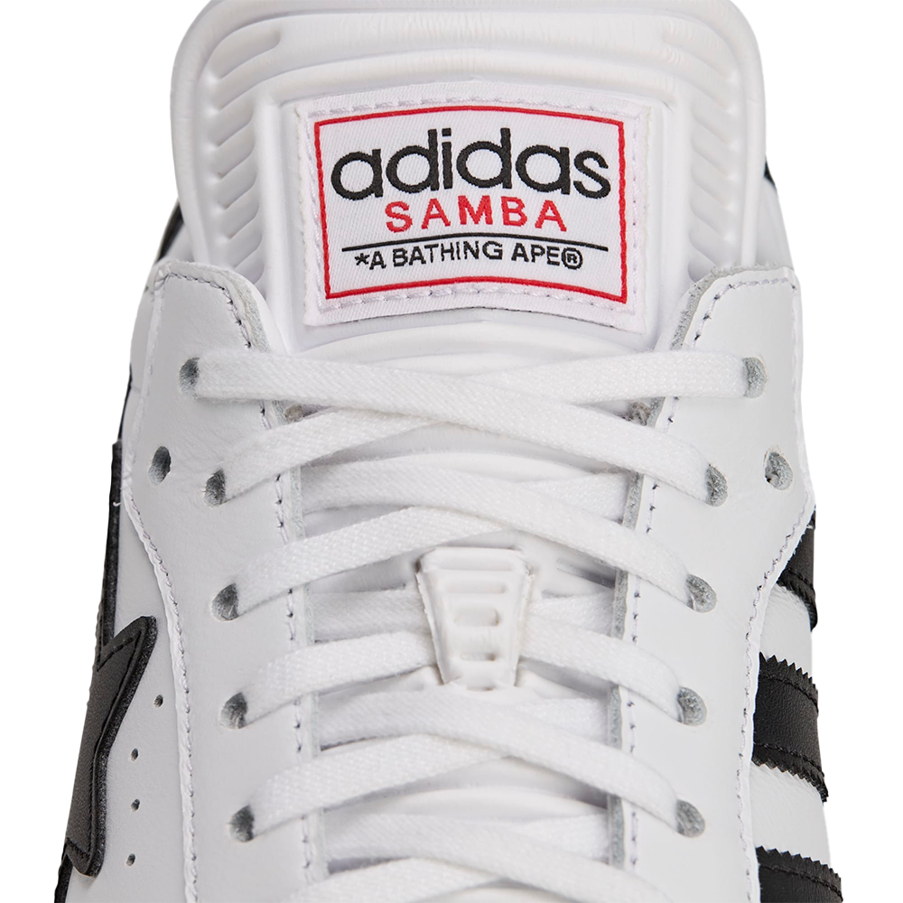 Samba Bape 'White Core Black'