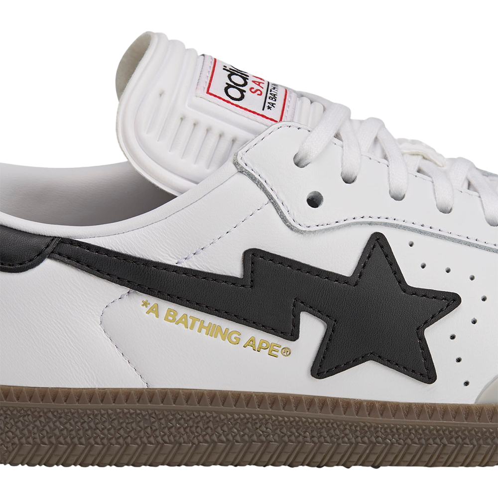 Samba Bape 'White Core Black'