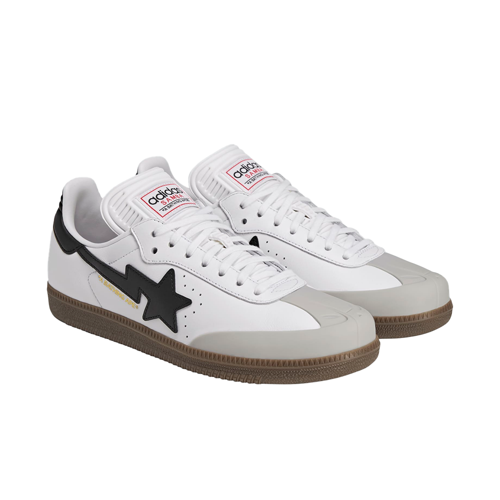 Samba Bape 'White Core Black'