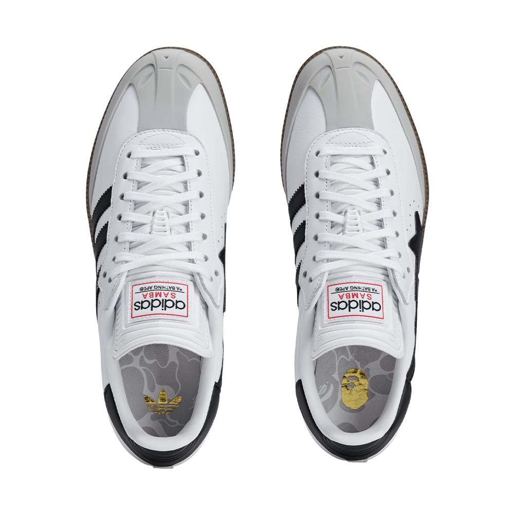 Samba Bape 'White Core Black'