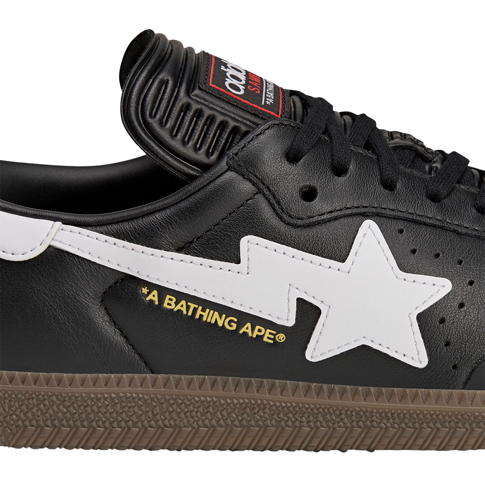 Samba Bape 'Core Black White'
