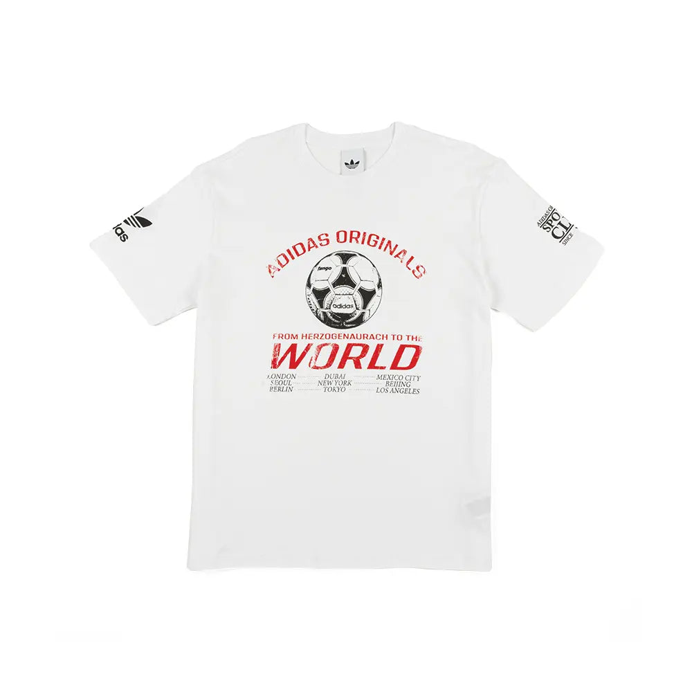 adidas Originals 90's Football Graphic Tee 'White'