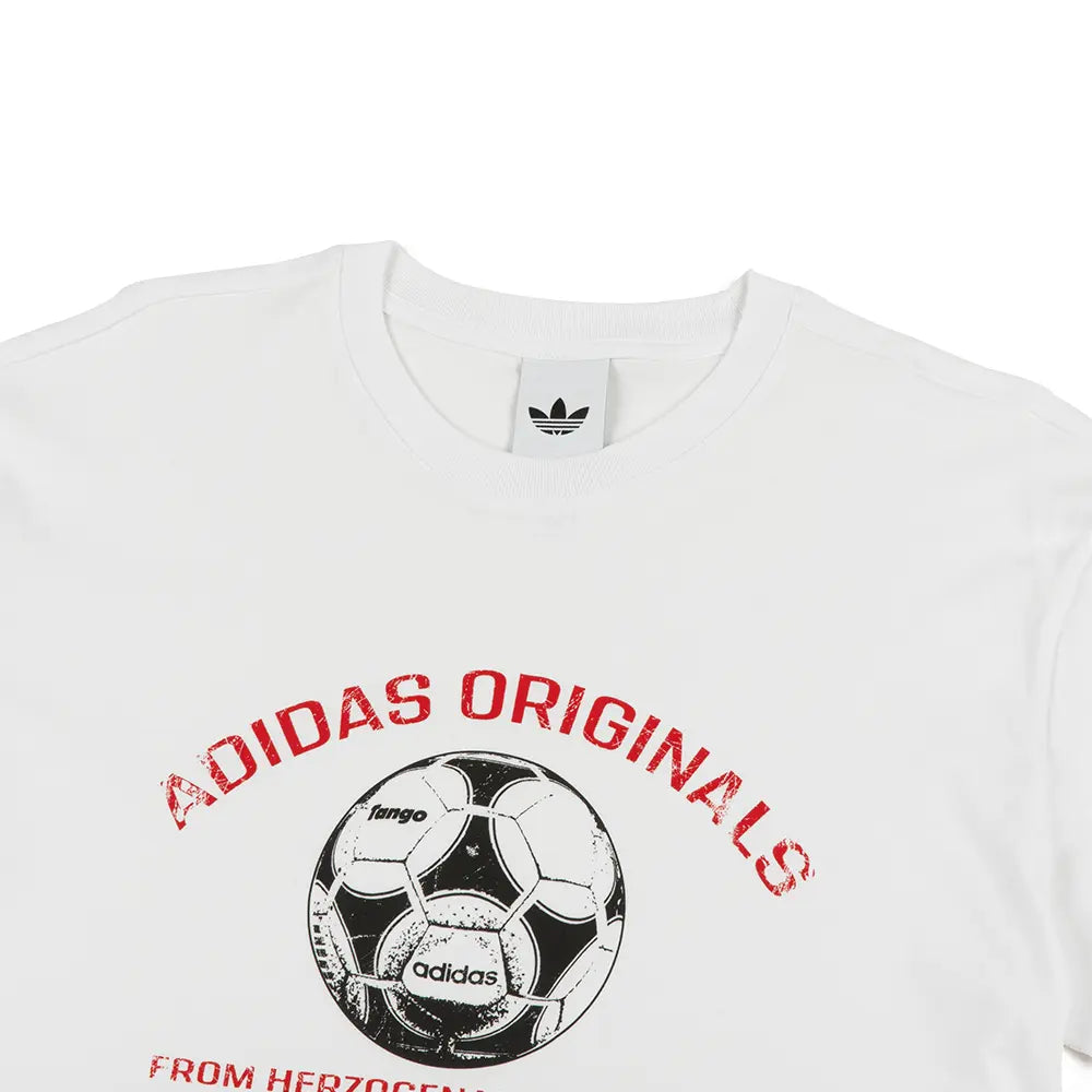 adidas Originals 90's Football Graphic Tee 'White'