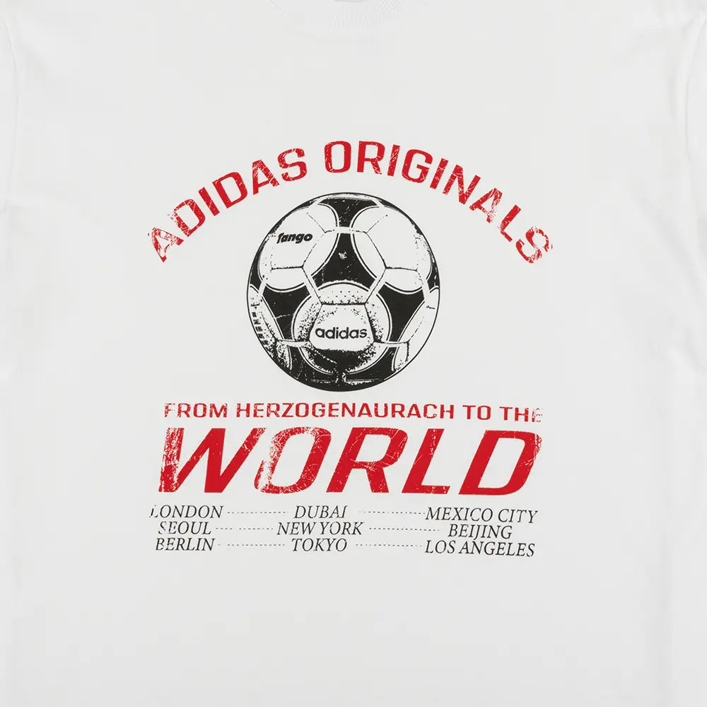 adidas Originals 90's Football Graphic Tee 'White'