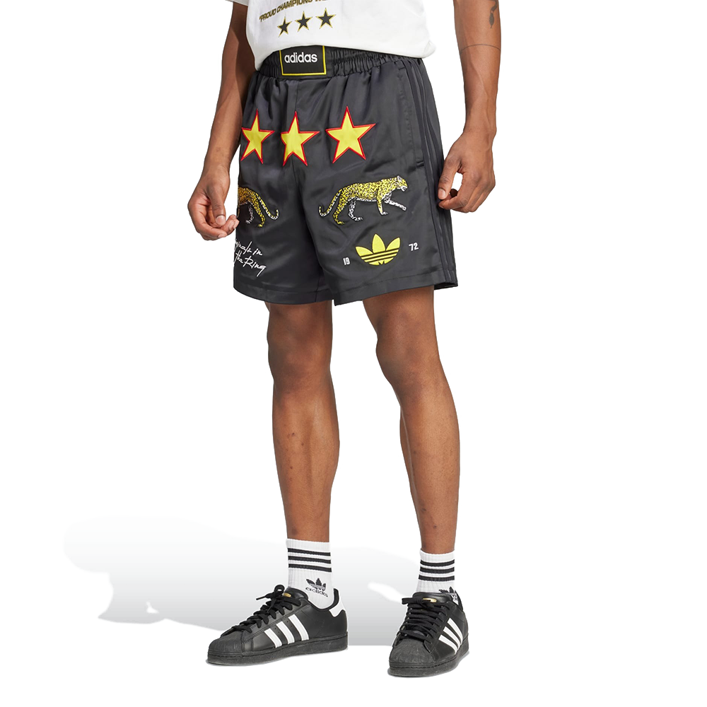 adidas "In the Ring" Graphic Boxing Shorts 'Black'
