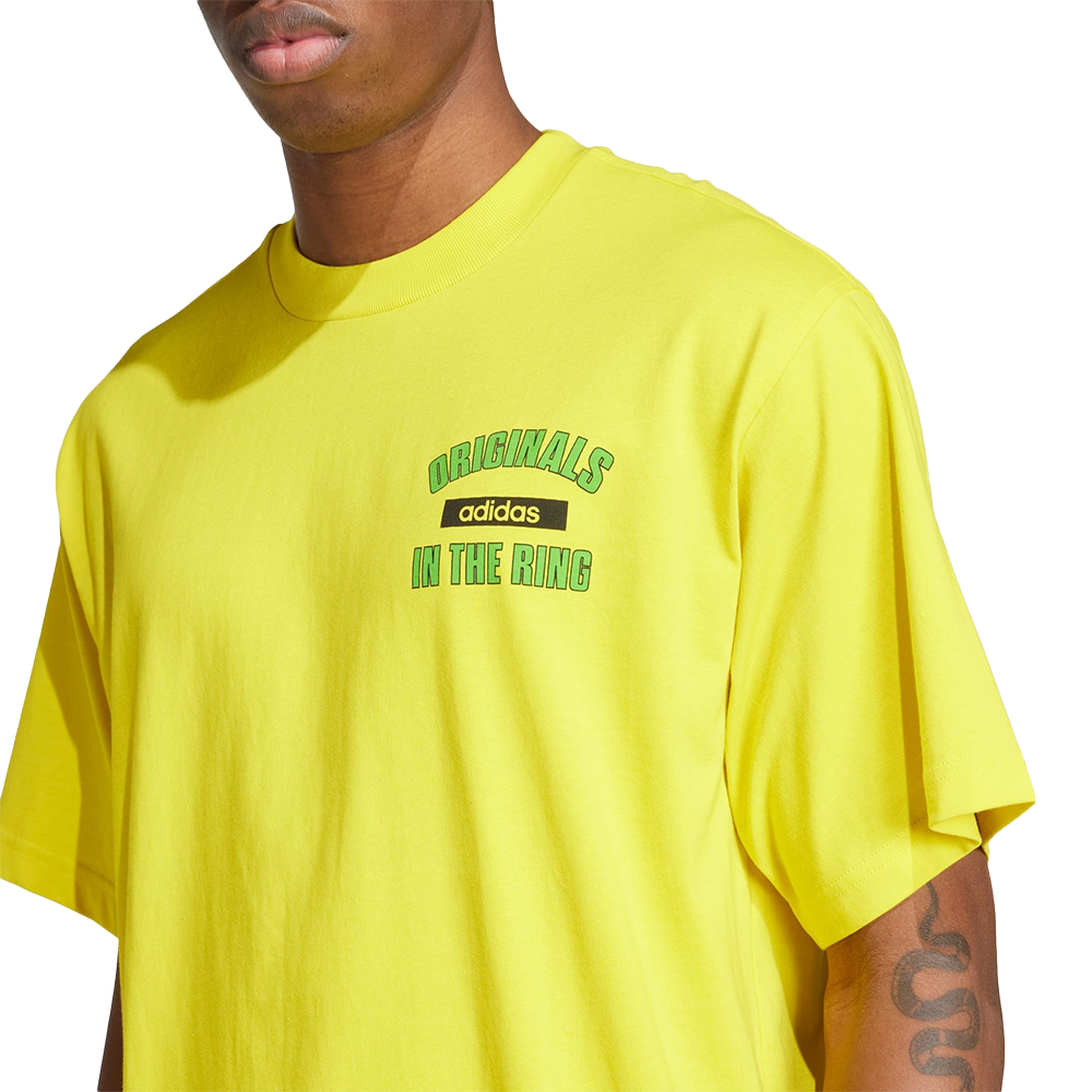 adidas "In the RIng" Graphic Tee 'Yellow'
