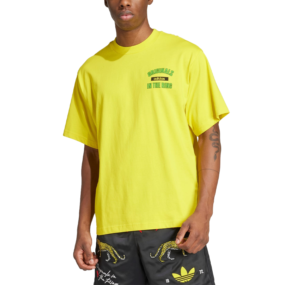 adidas "In the RIng" Graphic Tee 'Yellow'