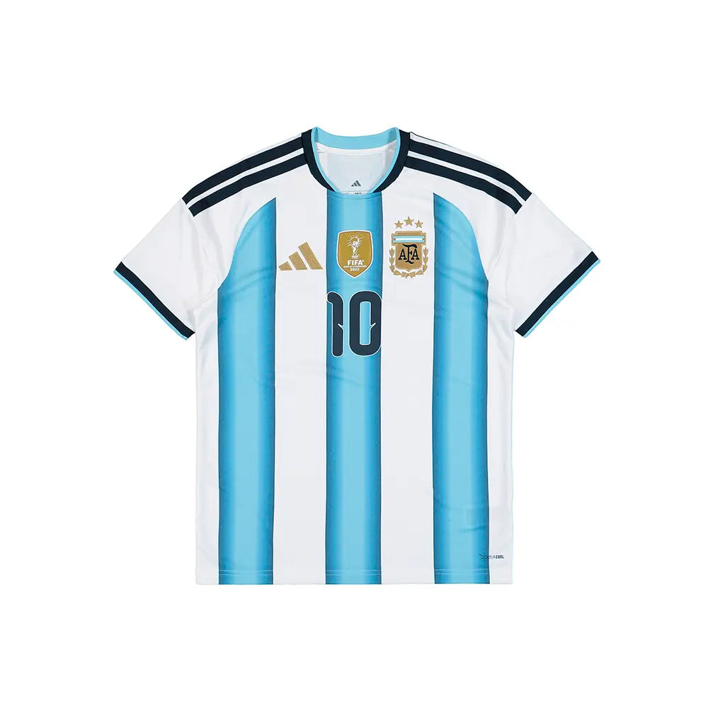 Argentina 26 Home Messi Jersey 'White Icey Blue'