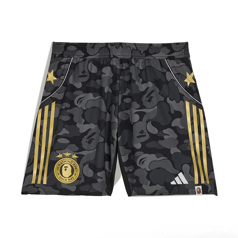 BAPE® x adidas Soccer Shorts 'Black'