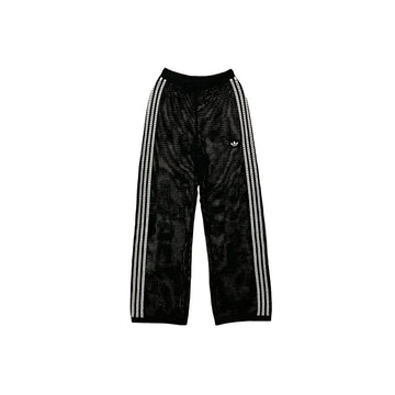 W Knitted Crochet Firebird Track Pants 'Black'