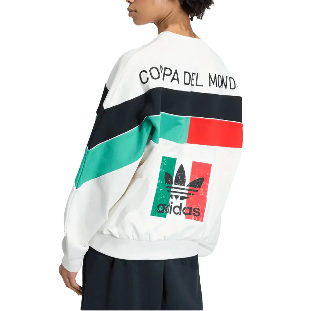 W Italia Coppa Del Mundo Crew Sweater 'Cloud White'