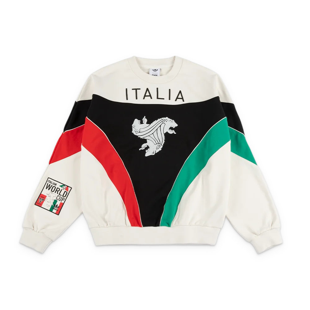 W Italia Coppa Del Mundo Crew Sweater 'Cloud White'