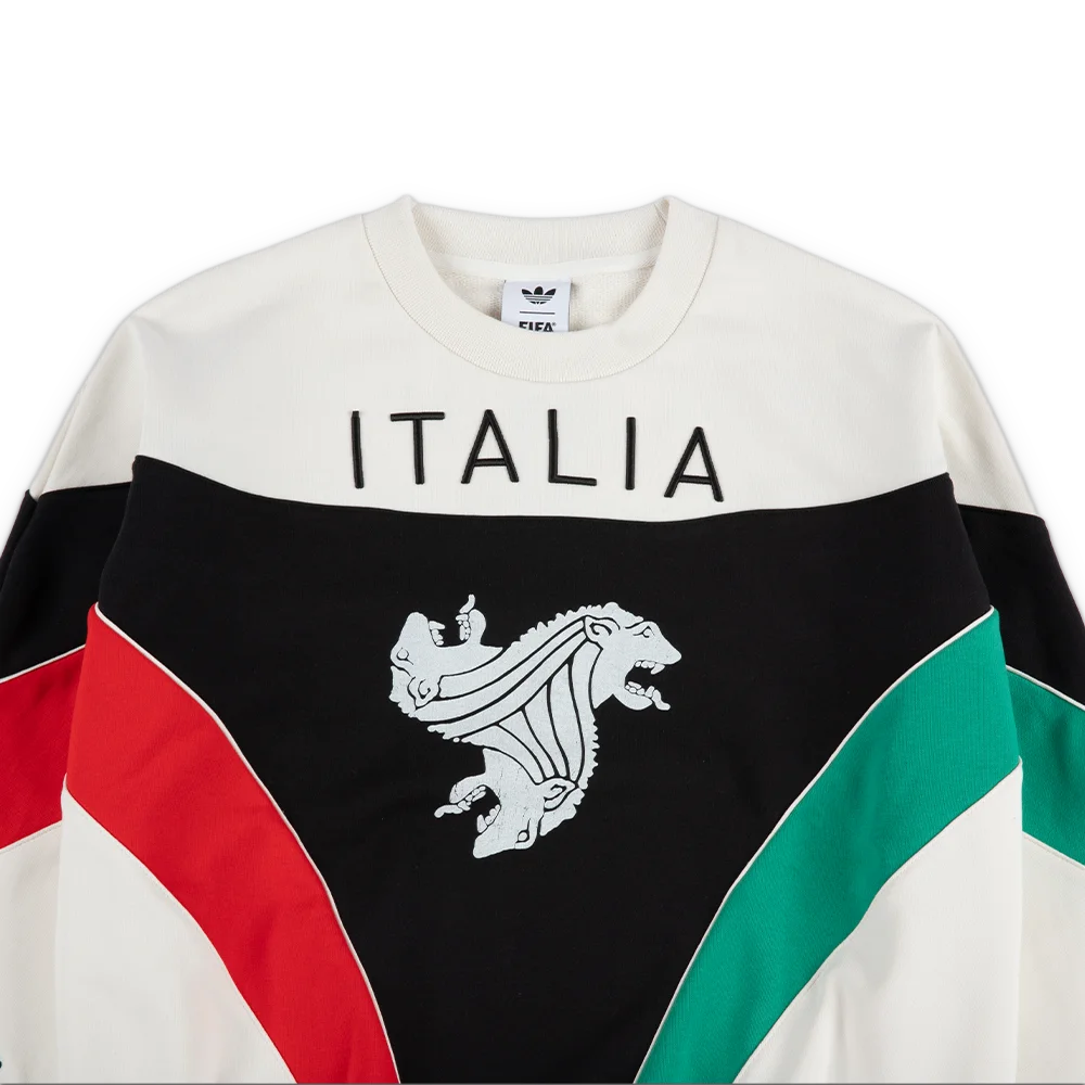 W Italia Coppa Del Mundo Crew Sweater 'Cloud White'