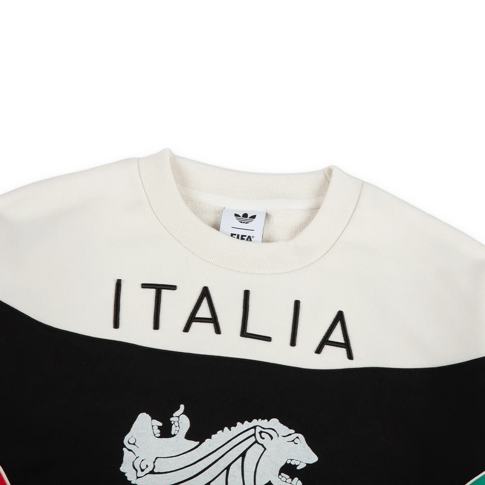 W Italia Coppa Del Mundo Crew Sweater 'Cloud White'