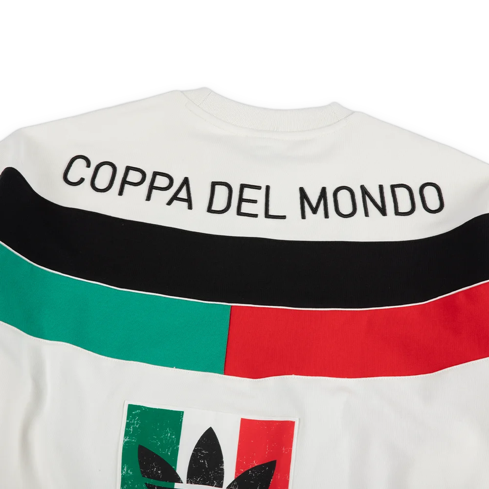 W Italia Coppa Del Mundo Crew Sweater 'Cloud White'