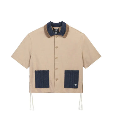 CLOT x Redifined Utility Short Sleeve Shirt By Edison Chen 'Warm Sandstone'