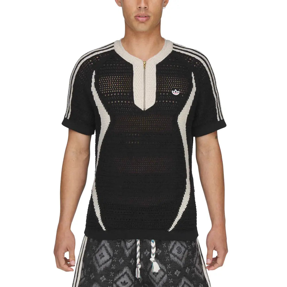 CLOT x Knit Jersey By Edison Chen 'Black Wonder White'