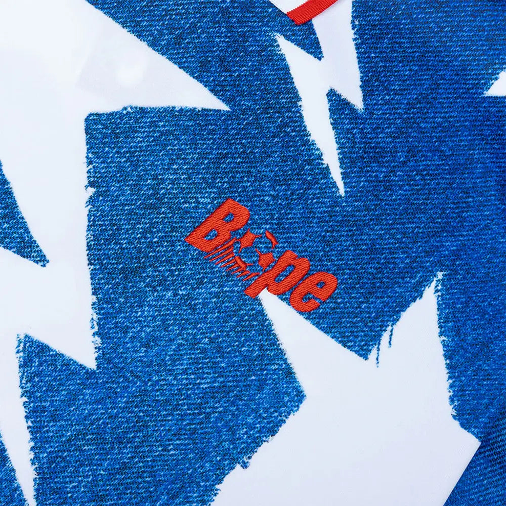 BAPE® x adidas LS Star Jersey 'Medium Blue Denim'
