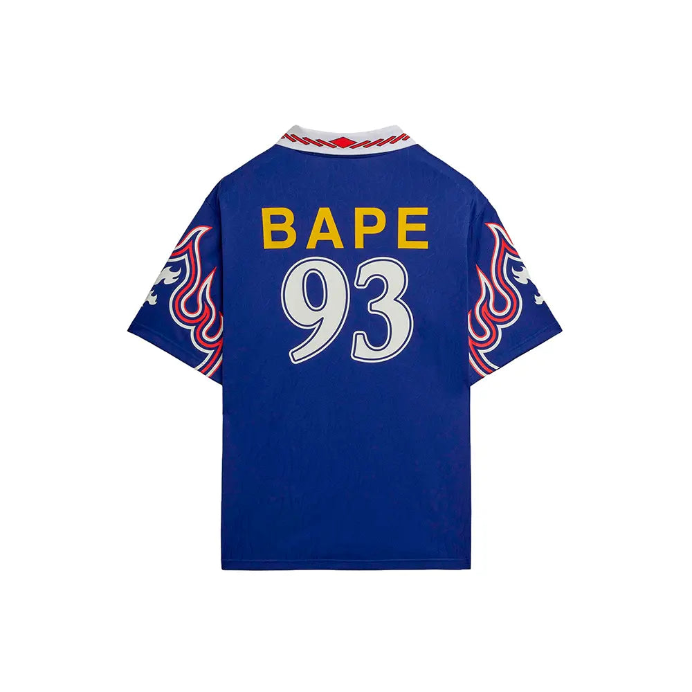 BAPE® x adidas SSL Flame Jersey 'Japan Blue' – TAKOUT®