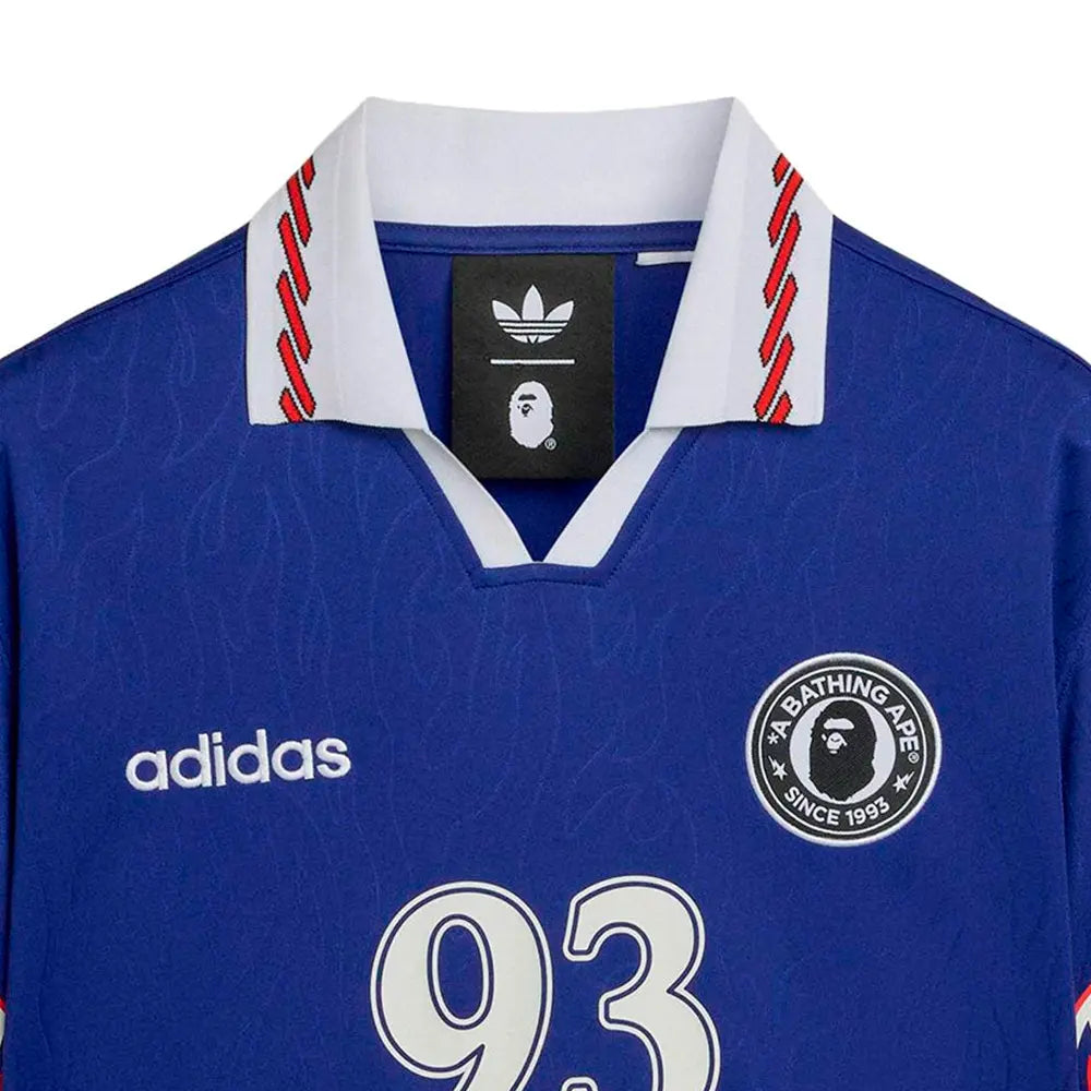 【 BAPE X ADIDAS 】FLAME JERSEY Adidas x Bape SS Flame Soccer Jersey – AWOL