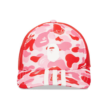 BAPE® x adidas Trucker Cap 'Clear Pink'