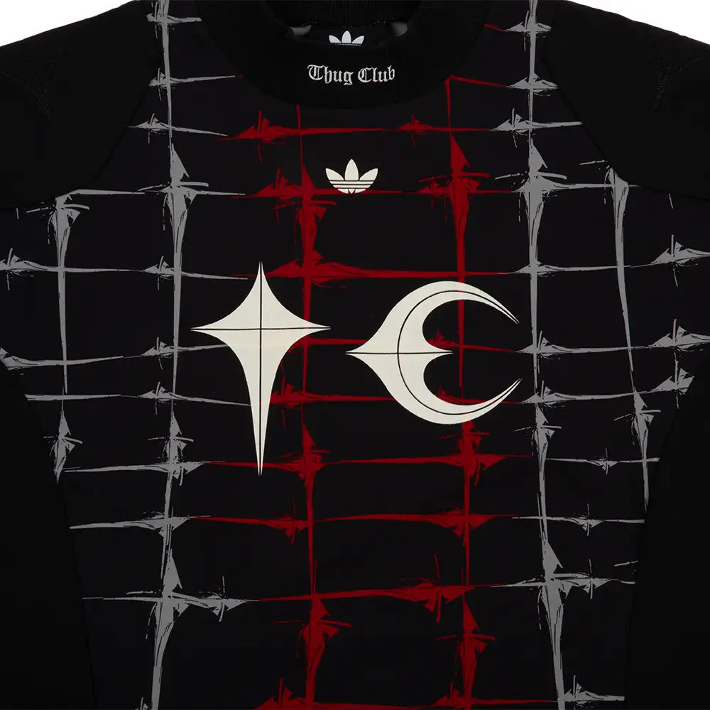 Thug Club x Goalie LS Tee 'Black'