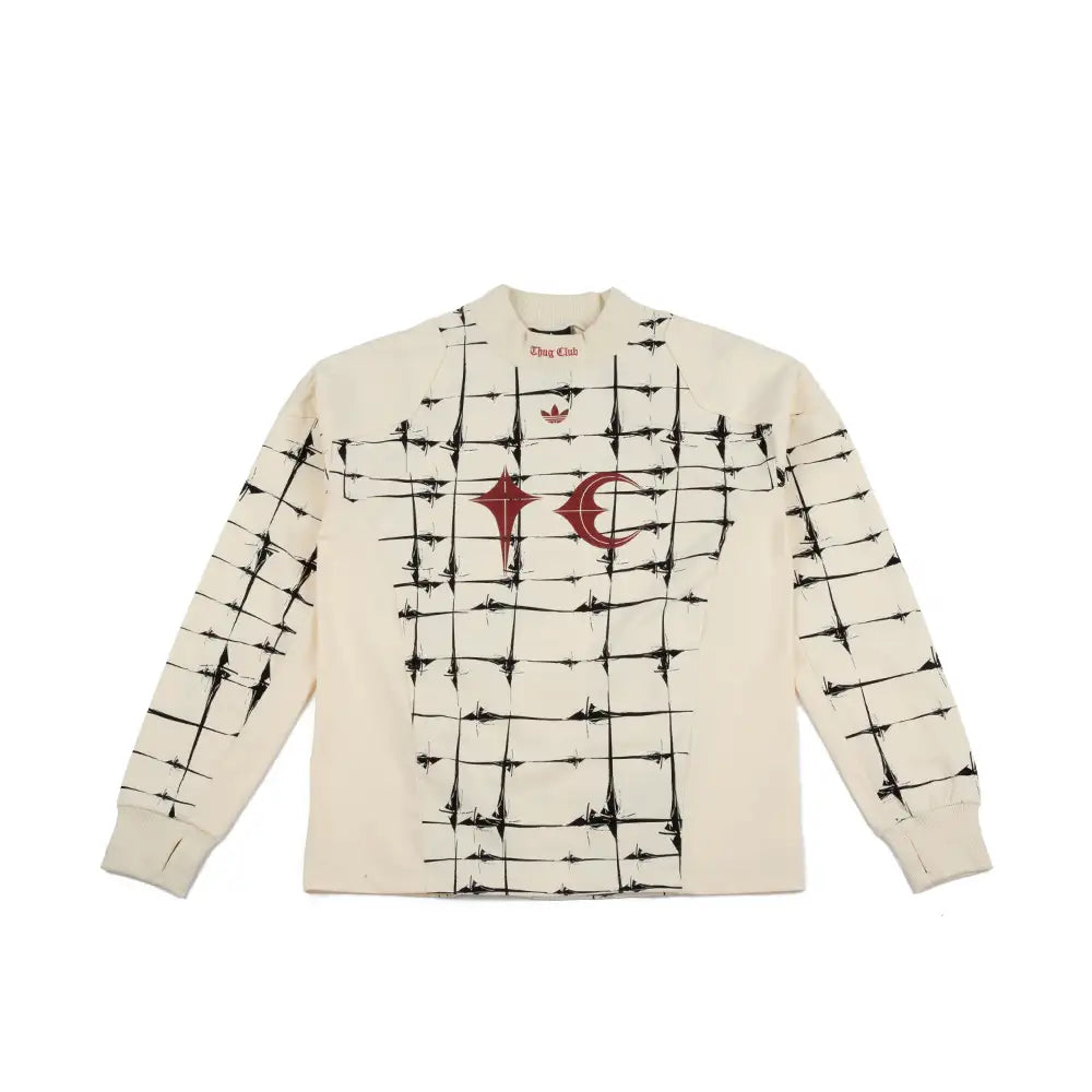Thug Club x Goalie LS Tee 'Cream White'