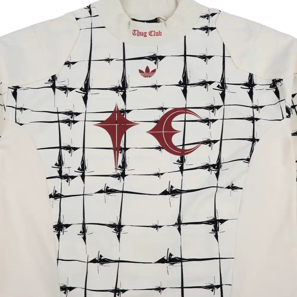 Thug Club x Goalie LS Tee 'Cream White'