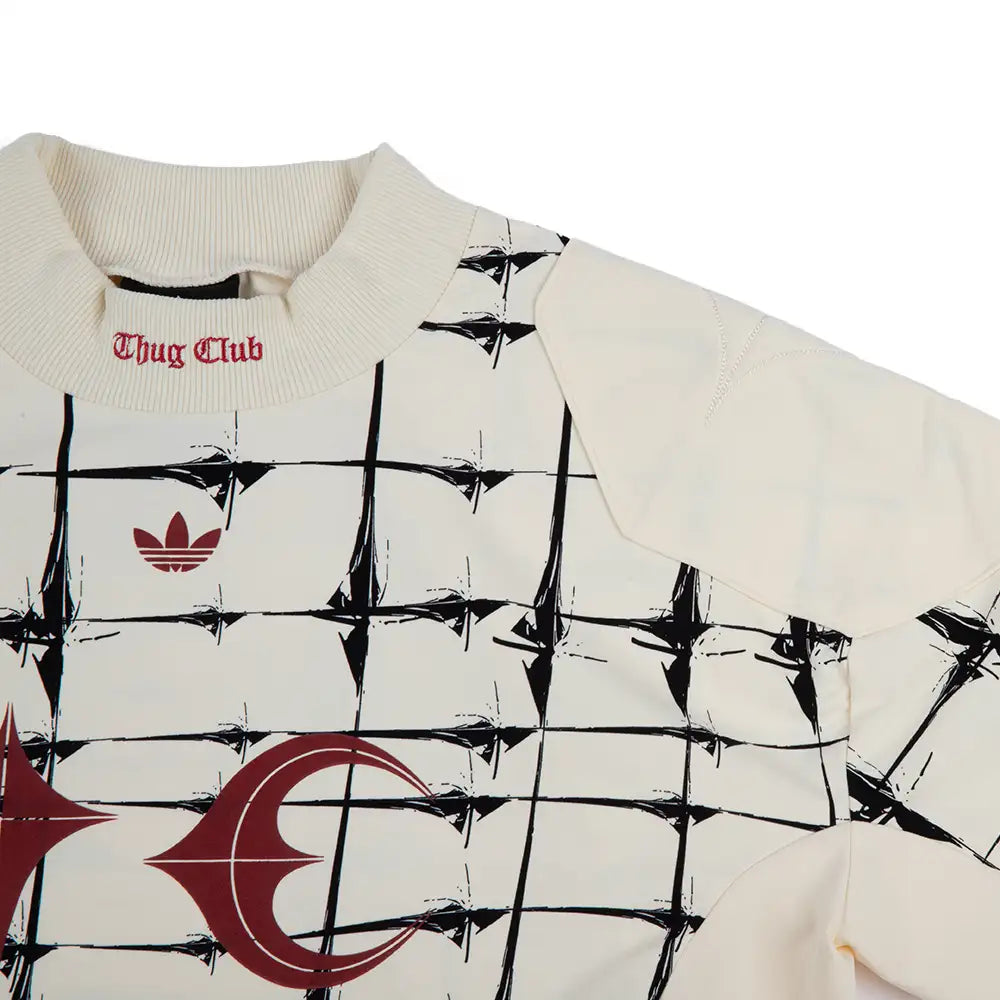 Thug Club x Goalie LS Tee 'Cream White'