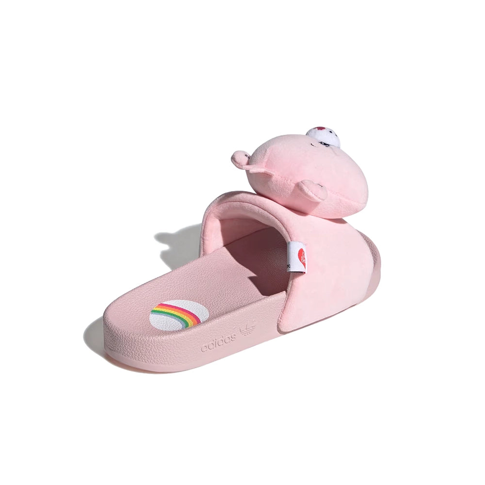 W Care Bears x Adilette Slide 'Clear Pink Cloud White'