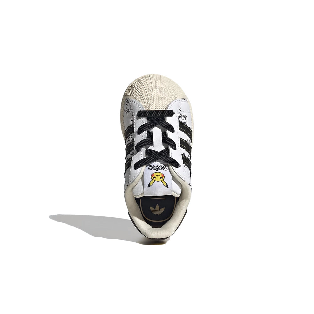 Pokémon x Superstar II Elastic Lace TD 'Pikachu White'