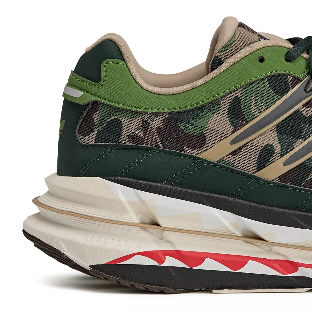 BAPE® x adidas Adistar Harmony 'Green Camo'