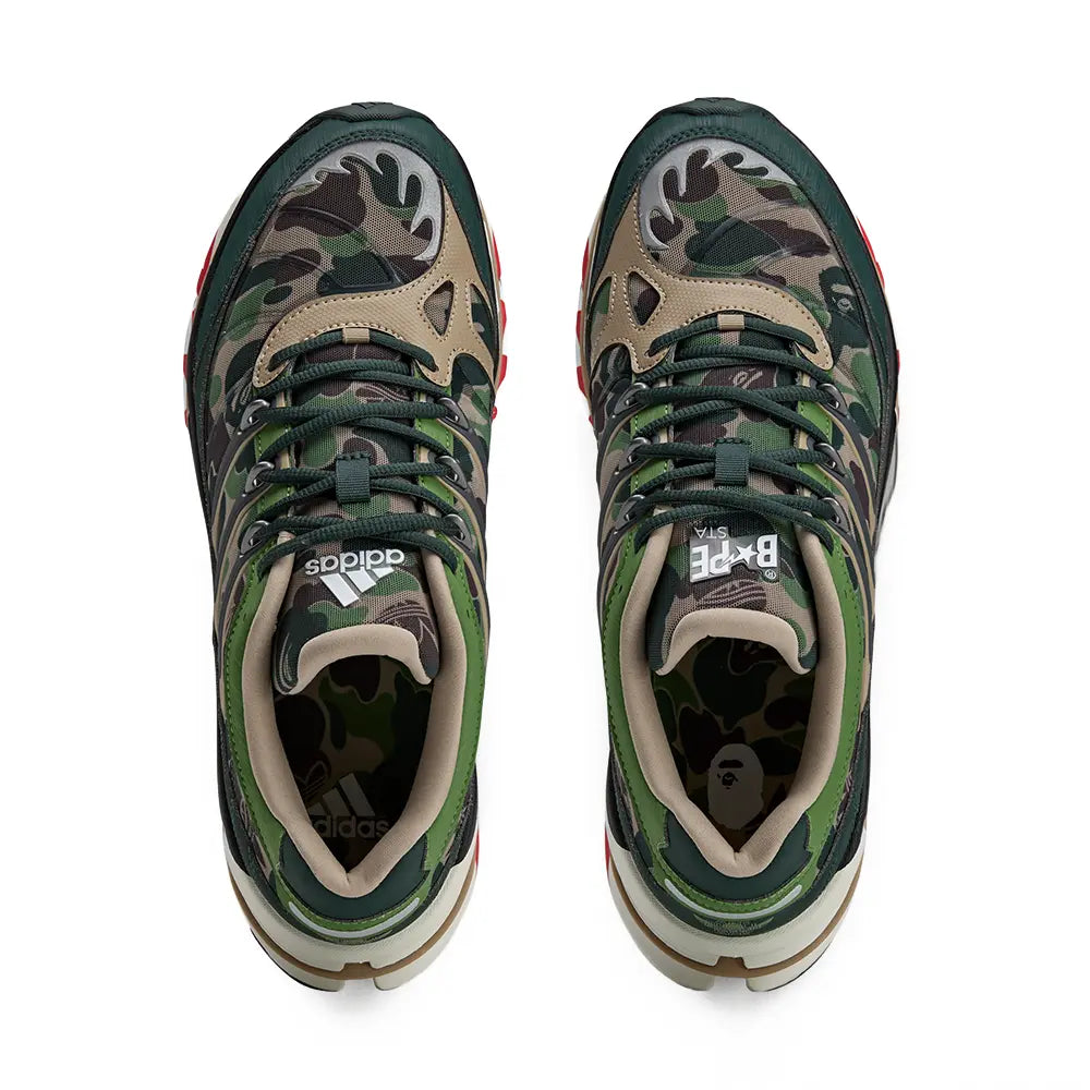 BAPE® x adidas Adistar Harmony 'Green Camo'