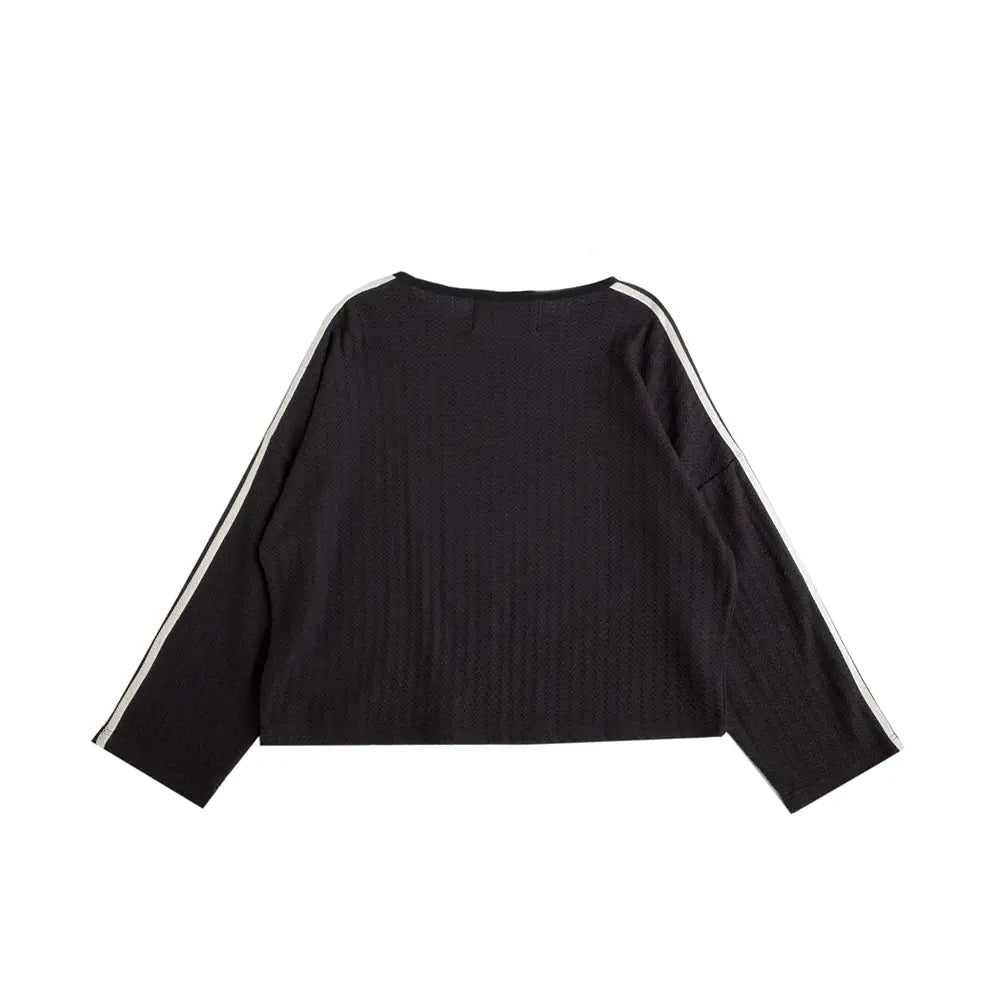 U Panel Trim Knit 'Black'