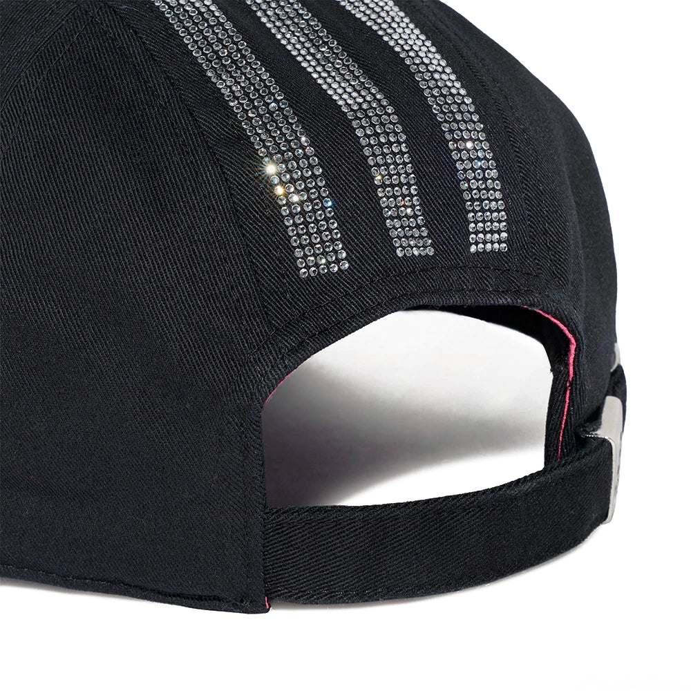 SP5DER x Rhinestone Cap 'Black'