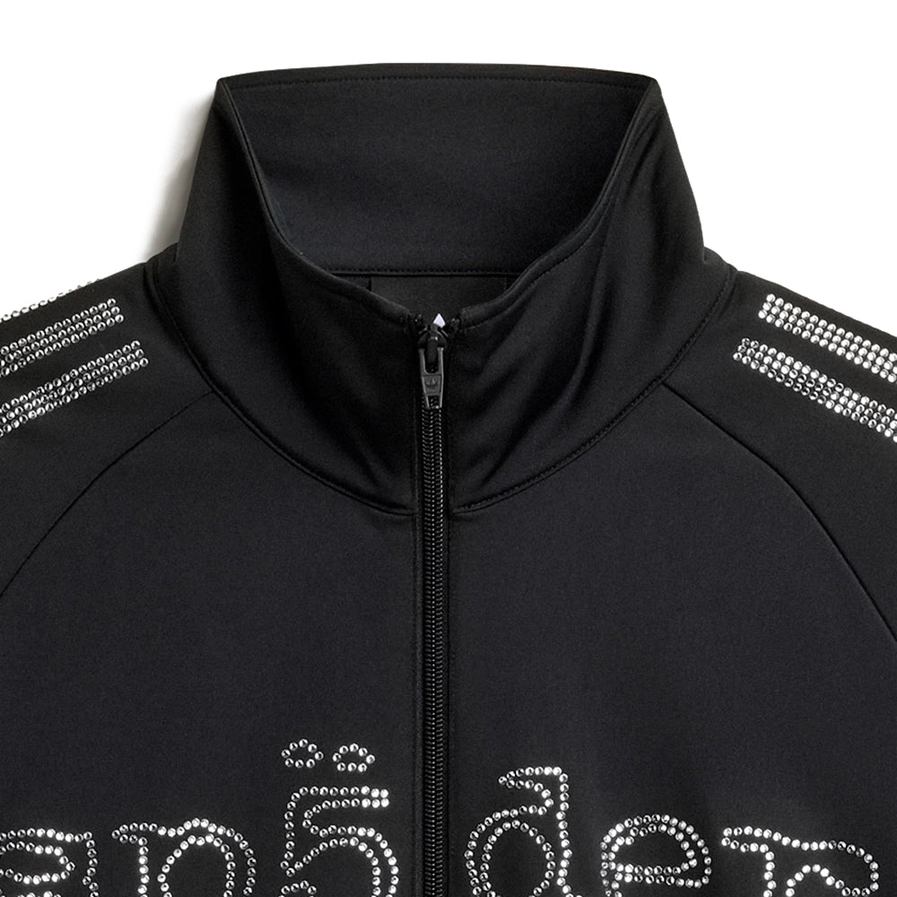 SP5DER x Rhinestone Track Top 'Black'