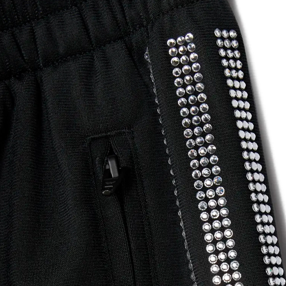 SP5DER x Rhinestone Track Pants 'Black'