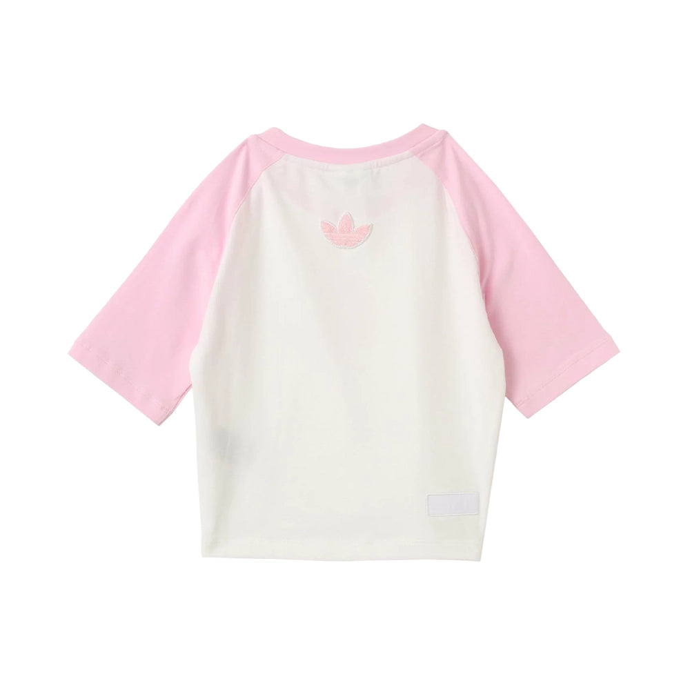 W Care Bears x Baby Tee 'White Clear Pink'